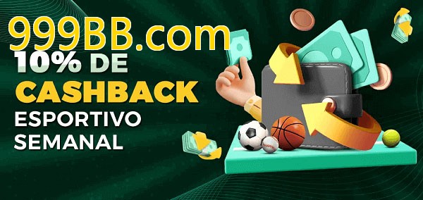 10% de bônus de cashback na 999BB.com